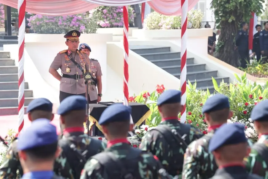 Perdana, Peringatan Hari Juang Polri di Surabaya Dihadiri Kapolri dan Kapus Sejarah Polri