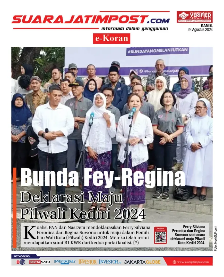 eKoran, Edisi Kamis, 22 Agustus 2024