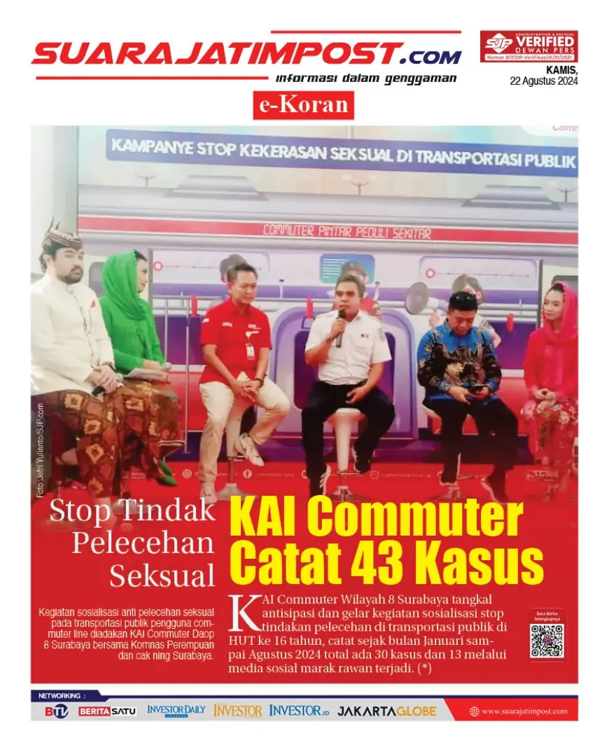 eKoran, Edisi Kamis, 22 Agustus 2024