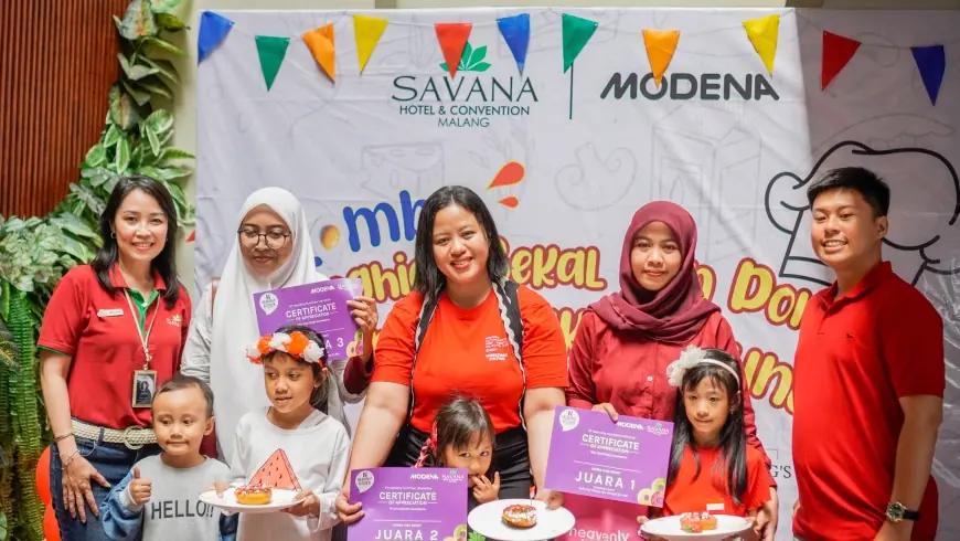 Savana Hotel & Convention Malang Gelar Lomba Menghias Bekal & Donat Bersama Anak dan Bunda