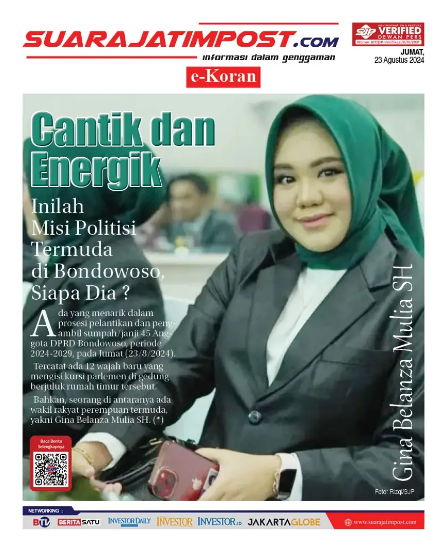 eKoran, Edisi Jumat, 23 Agustus 2024