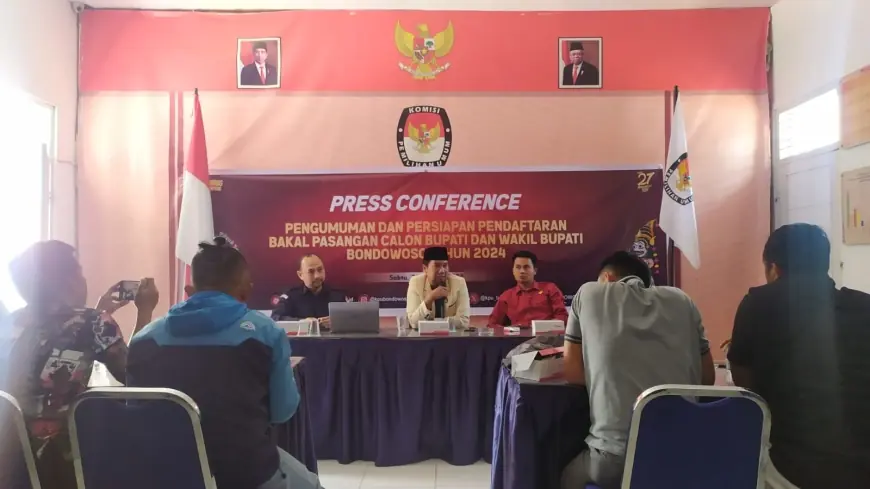 KPU Bondowoso Umumkan Tahapan Pendaftaran Pasangan Calon Pilkada 2024, Catat Tanggal dan Syaratnya