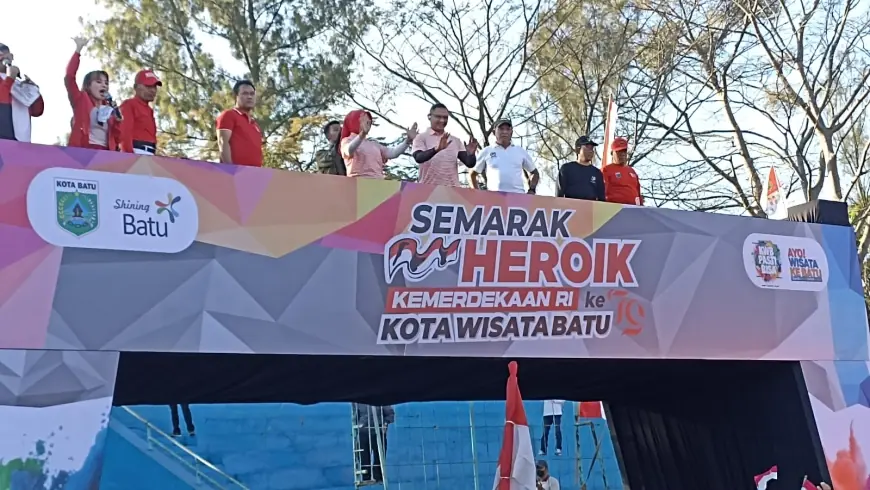 Jalan Sehat Heroik, Diikuti Puluhan Ribu Masyarakat Batu