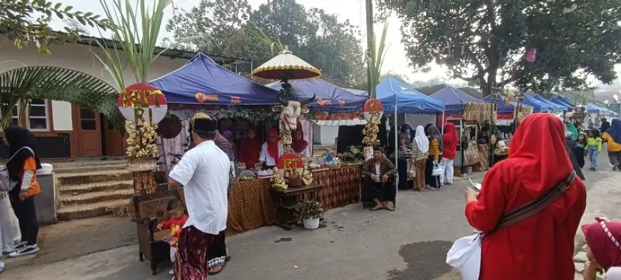 Festival Kuliner Nusantara dan UMKM Wong Njago,Tumpang Peringati HUT Ke - 79 RI