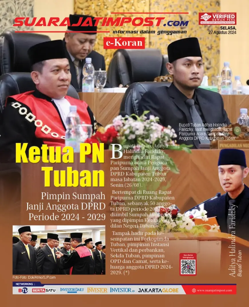 eKoran, Edisi Selasa, 27 Agustus 2024