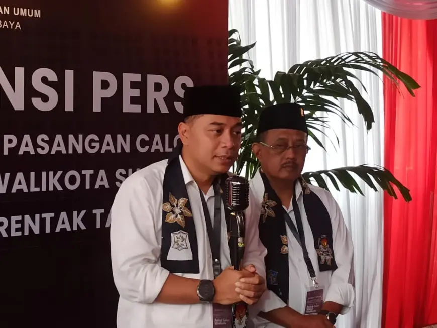 Peluang Eri-Armuji Tanpa Pesaing di Pilwali Surabaya 2024, KPU Surabaya Tetap Siaga