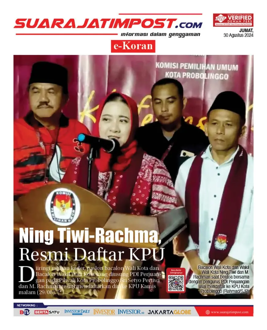 eKoran, Edisi Jumat, 30 Agustus 2024