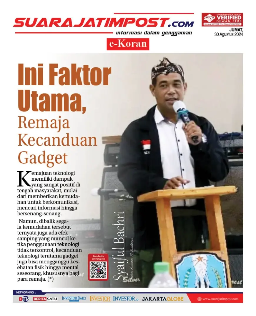 eKoran, Edisi Jumat, 30 Agustus 2024