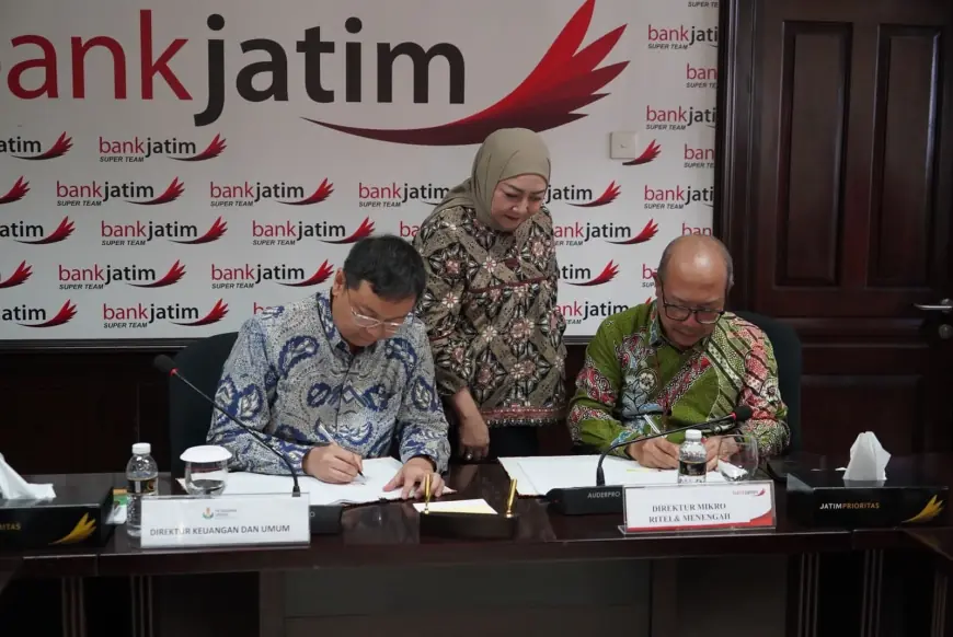 Bank Jatim Teken Kerja Sama dengan PT Petrokimia Gresik, Bangun Pabrik Phonska V