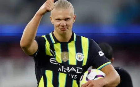 Erling Haaland Makin Ugal-Ugalan, Cetak Hattrick ke 11 Untuk Manchester City