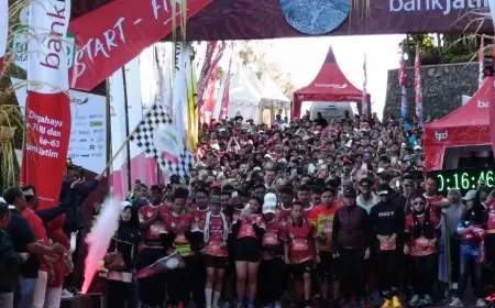 22 Negara Berkumpul Di Plataran Bromo  Mengikuti Bromo Marathon