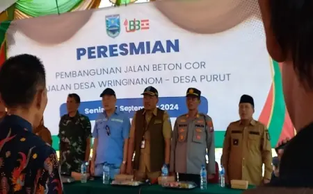 Anggota DPRD Probolinggo Apresiasi Dibangunnya Jalan Penghubung 3 Desa oleh PT BJB