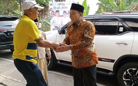 H.M Rusdi Sutejo Resmikan Posko Pemenangan "Menjemput Perubahan" Di Kecamatan Puspo