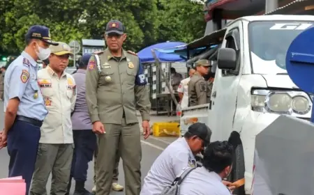 Satpol PP Kota Batu Benarkan Penertiban PKL Jalan Sultan Agung