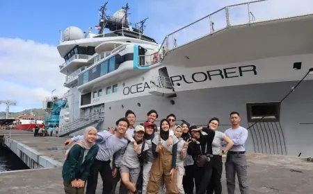 Mahasiswa Ilmu Kelautan UB Terlibat dalam Ekspedisi Eksplorasi Ocean X