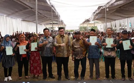 Capai 90 Persen, Mas Dhito Targetkan PTSL Lengkap 2025