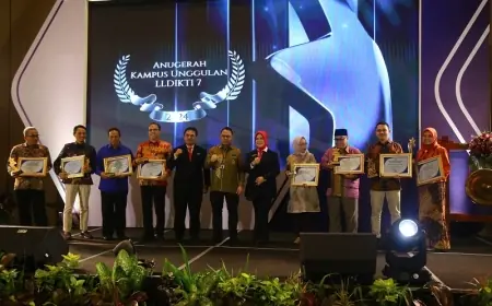 UMM Borong Anugerah Kampus Unggulan LLDIKTI Jatim