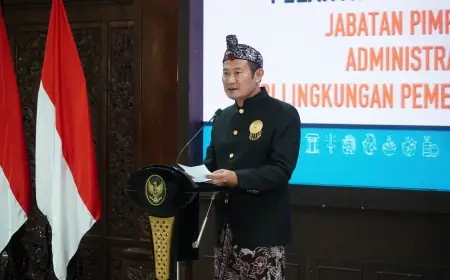 Pak Yes Minta Pejabat Baru Dilantik Fokus 11 Program Prioritas Pemkab Lamongan