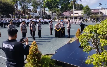 Pergantian Jajaran PJU Polres Malang, Ini Pesan Kapolres Malang