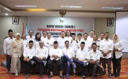 Inovasi dan Kolaborasi Kinerja Jadi Agenda Mendatang Raker PWI Jombang Periode 2024 - 2027