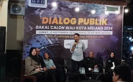 MPD Gelar Dialog Publik Undang Bapaslon Walikota Malang. Ini Kata Pakar