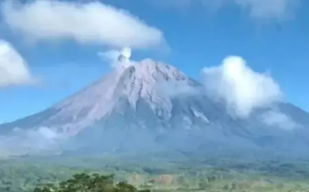 Erupsi Gunung Semeru Kembali Terjadi Hingga 106 Detik