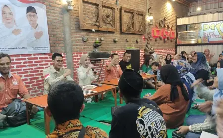 Pesona Kalem Sosok Vinanda, Tarik Perhatian Ratusan Relawan PKS