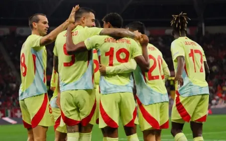 Lawan Swiss 10 Orang, Spanyol Tetap Menang