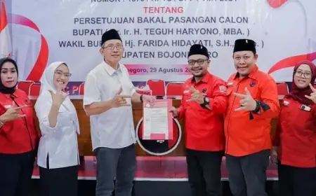Inilah Sosok Mas Teguh dan Mbak Farida, Pasangan Cabup dan Cawabup Bojonegoro