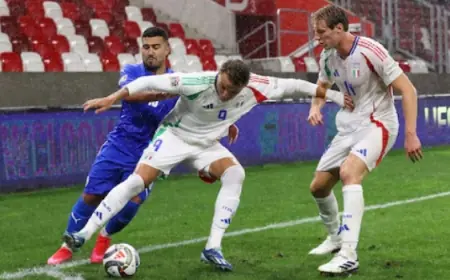 Italia Menang Mudah Atas Israel 2-1 di Nations League