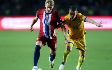 Odegaard Alami Cedera Pasca Kemenangan Norwegia Atas Austria di Nations League