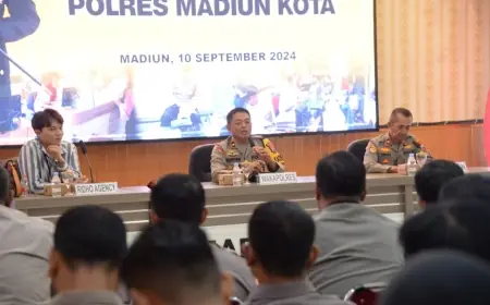 Polres  Madiun Kota Gelar Pelatihan Pelayanan Publik untuk Tingkatkan Kualitas Layanan