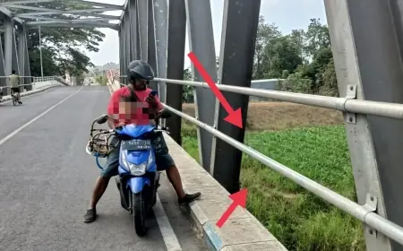 Pasca Tiga Orang Meninggal Terjatuh, Jembatan Grojokan Jadi Gunjingan Masyarakat, Ada Apa?