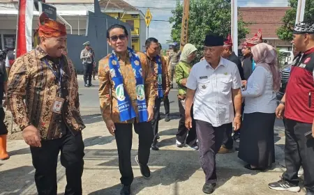 Menteri PDTT RI dan Bupati Malang Resmikan PT LKM Artha Desa di Kepanjen
