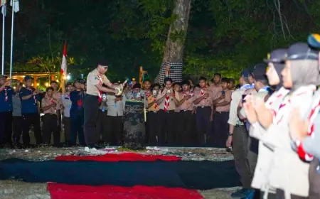 Bojonegoro Jadi Tuan Rumah Perkemahan Antar Satuan Saka 2024