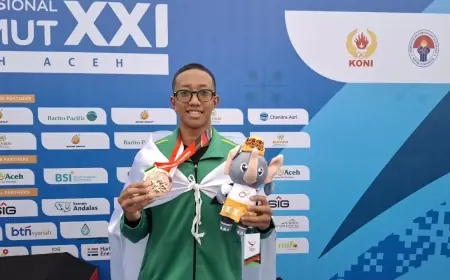 Tak Hanya DHI, Atlet Selam Kota Batu Raih Medali Perunggu di PON