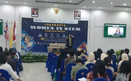 Lokakarya 'Perempuan dalam STEM' UKWMS: Promosikan Kesetaraan Gender dalam Bidang yang Didominasi Laki-laki