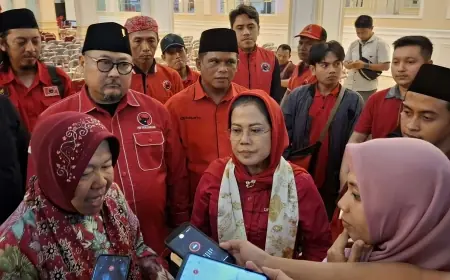Datang ke Bondowoso, Risma Targetkan Menang di Pilkada Jatim