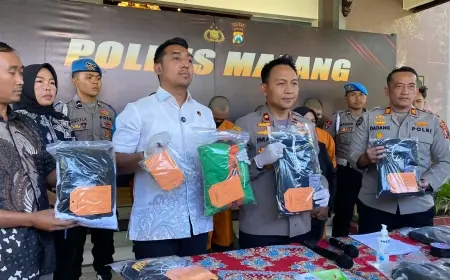 Polres Malang Tetapkan Sejumlah Oknum PSHT Sebagai Tersangka