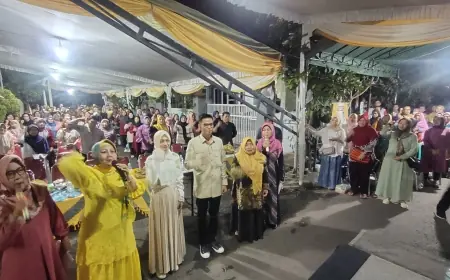 Vinanda Sampaikan Visi Misi Di Hadapan Ratusan Relawan Golkar