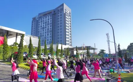 Grand Mercure Malang Mirama Ajak Masyarakat Hidup Sehat Melalui Pound Fit
