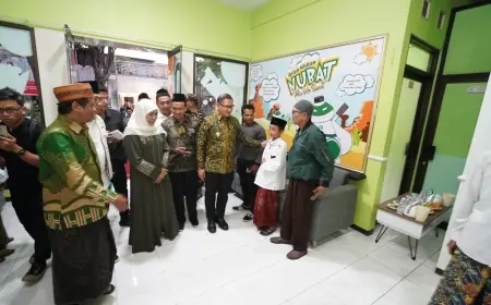 Pj Wali Kota Batu dan Khofifah Resmikan Griya Khitan Nubat