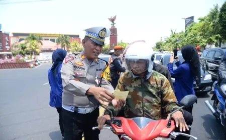 Polres Madiun Kota dan PT KAI Gelar Rakor dan Sosialisasi Tindak Pelanggaran di Perlintasan Rel KA