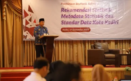 Targetkan Data Berkualitas, Pemkot Kediri dan BPS Kembali Gelar Pembinaan Statistik Sektoral