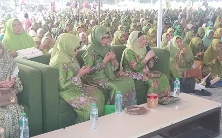 Di Hadapan Ribuan Anggota Muslimat NU, Mundjidah Wahab Beber Langkah Atasi Kawasan Kumuh