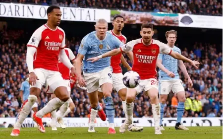 Para Pemain Arsenal Tak Gentar Dengan Erling Haaland