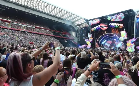 Konser Artis di Kandang Liverpool Tingkatkan Perekonomian Kota Lebih Dari Rp 600 Miliar
