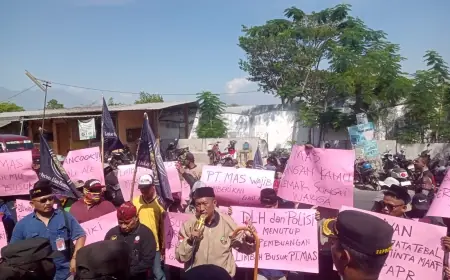 Warga di Kabupaten Pasuruan Tolak Negoisasi Dan Ancam Gembok Perusahaan Bandel Buang Limbah
