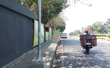 Penertiban PKL Karena Revitalisasi Trotoar dan Gorong-gorong