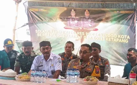 Kunjungi Pulau Gili, Polres Probolinggo Kota Ajak Masyarakat Sepakati Pilkada Damai